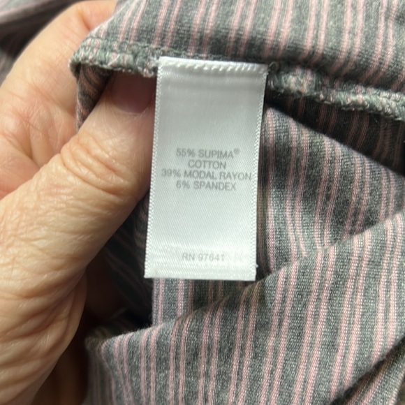 J. Jill Luxe Supima Tunic Blouse - Picture 5 of 6